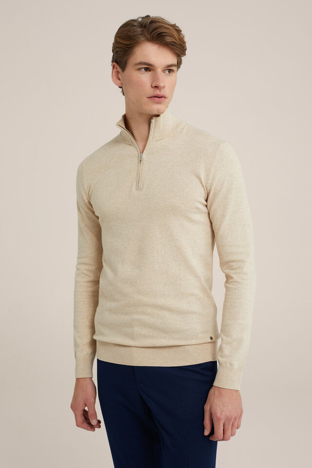 Beauvogue - Heren Zip-Up Sweater