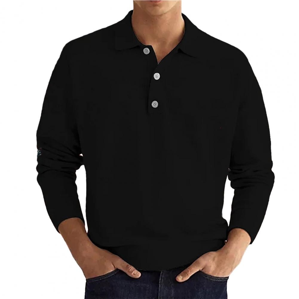 Beauvogue - POLOSHIRT MET LANGE MOUWEN